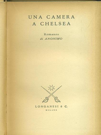 Una camera a Chelsea - copertina