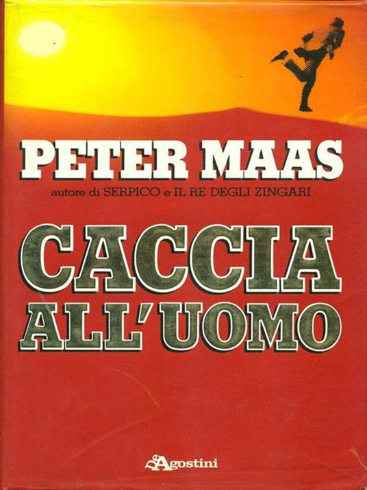 Caccia all'uomo - Peter Maas - copertina