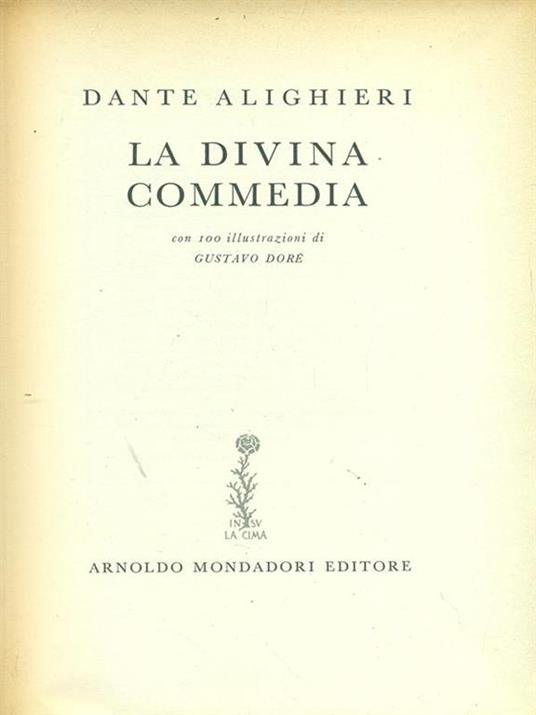 La Divina Commedia - Dante Alighieri - 5