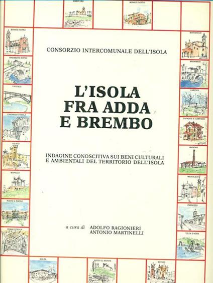 L' isola fra Adda e Brembo - Ragionieri,Martinelli - copertina