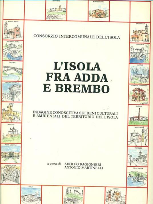 L' isola fra Adda e Brembo - Ragionieri,Martinelli - copertina