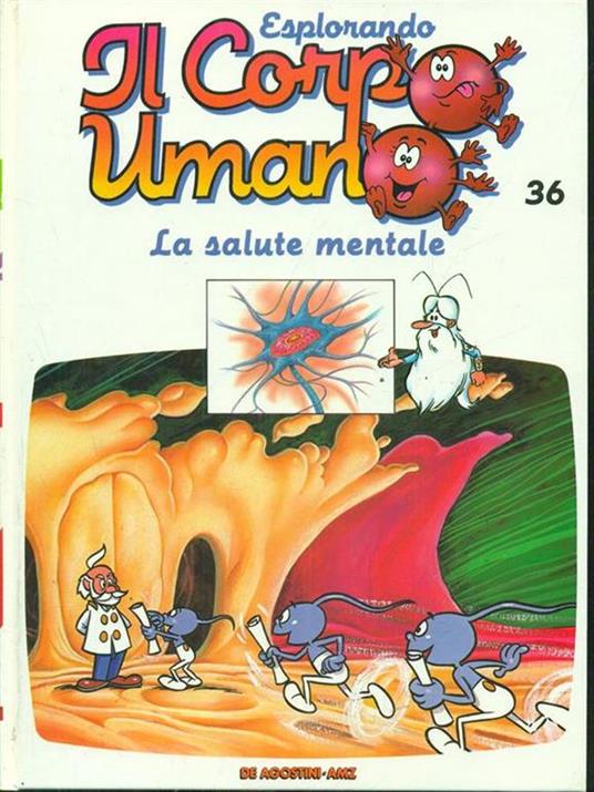 Esplorando il corpo umano 36 La salute mentale - copertina