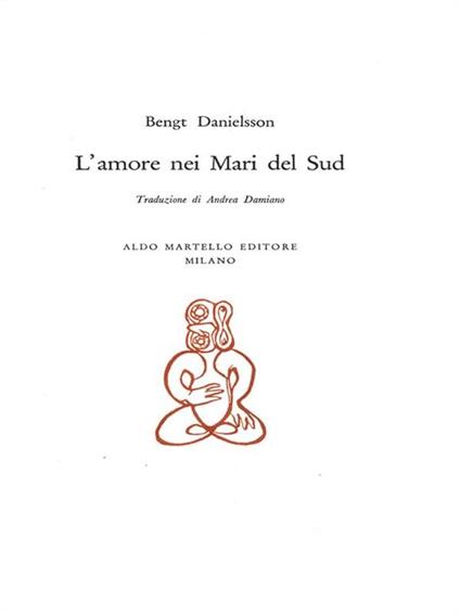 L' Amore nei mari del Sud - Bengt Danielsson - copertina