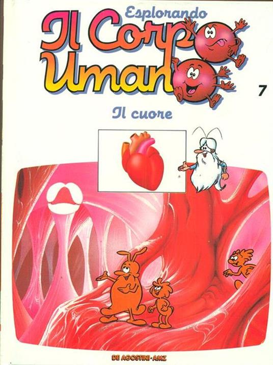 Esplorando il corpo umano 7 Il cuore - copertina