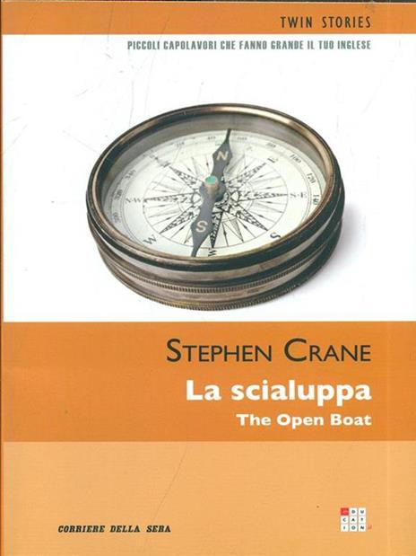 La scialuppa. The Open Boat - Stephen Crane - copertina