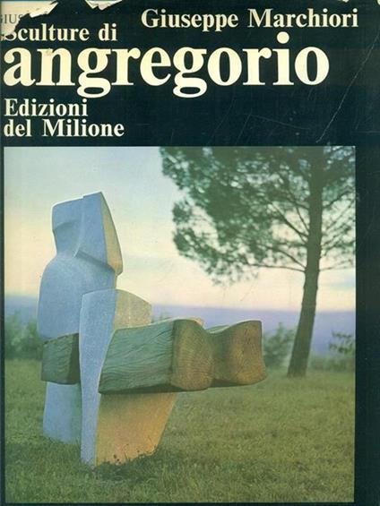Sculture di Sangregorio - copertina