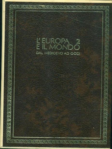 L' Europa 2 e il Mondo dal Medioevo ad oggi - Alfonso Prandi - copertina