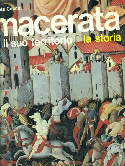 Macerata e il suo territorio lastoria - copertina
