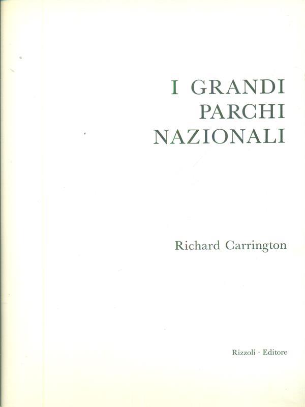 I grandi parchi nazionali