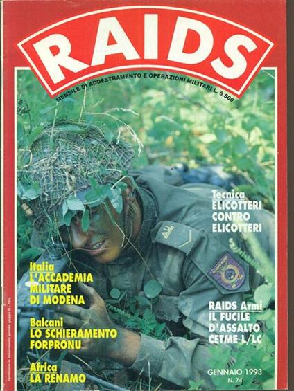 Raids italia n 74 / 33970 - copertina
