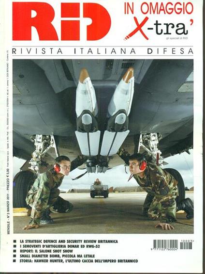 RID Rivista Italiana Difesa. anno XXX. Marzo 2011 / 3 - copertina