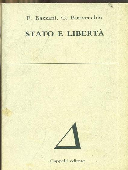 Stato e libertà - copertina