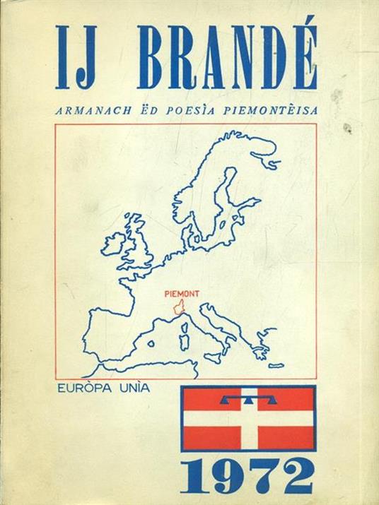 Ij Brande Armanach ed poesia piemonteisa 1972 - copertina