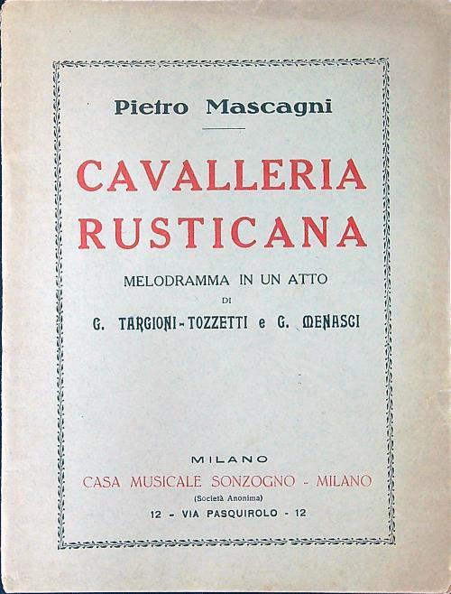 Cavalleria rusticana