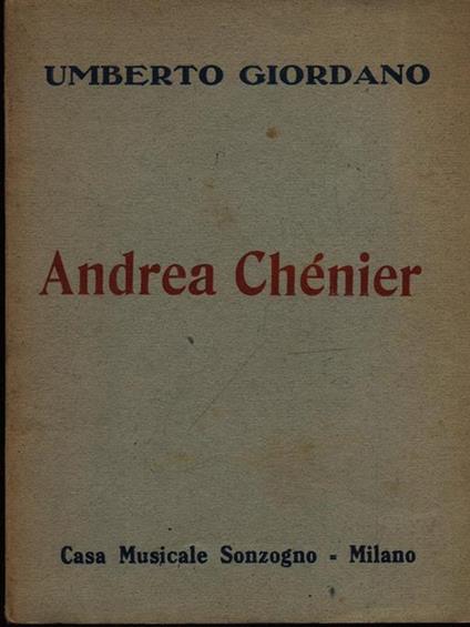 Andrea Chenier - copertina