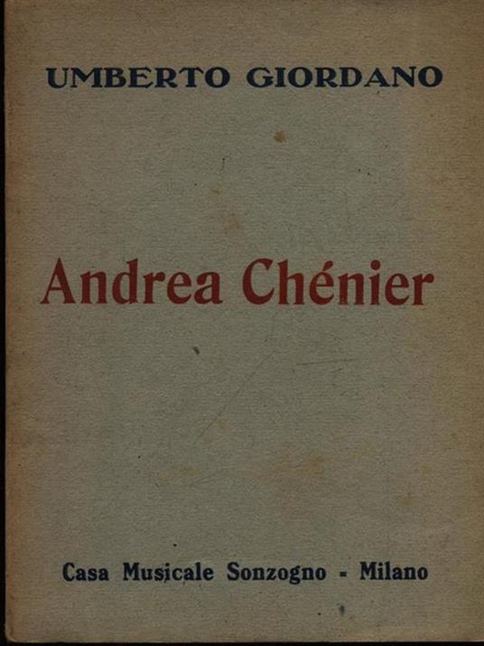 Andrea Chenier - copertina