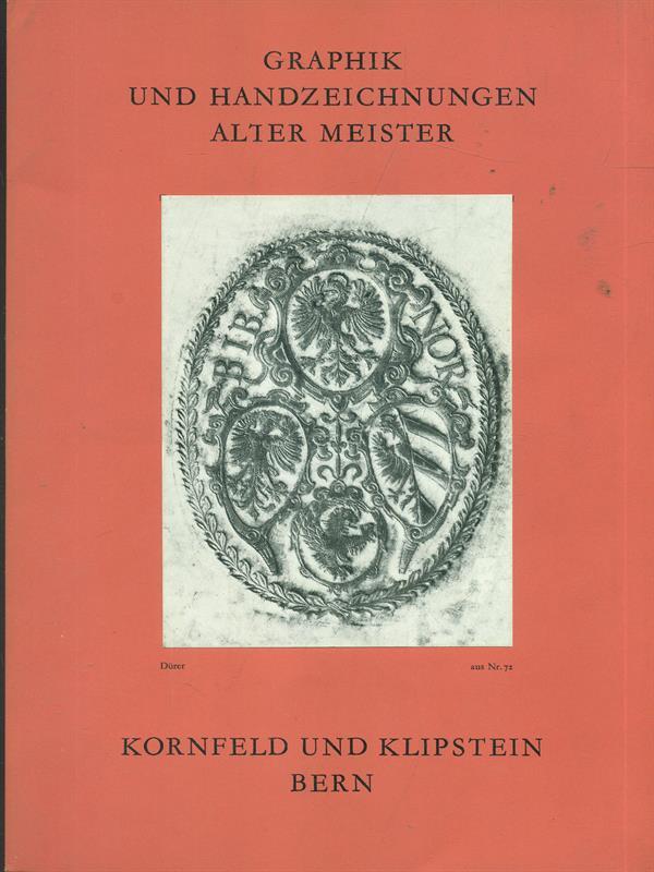 Graphik und Handzeichnungen alter Meister. auktion 127