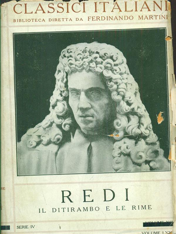 Il ditirambo e le rime