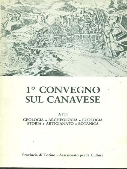 1° convegno sul Canavese. atti - copertina
