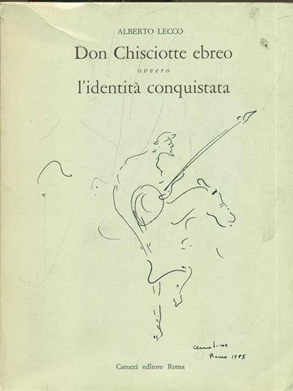 Don Chisciotte ebreo - Alberto Lecco - copertina