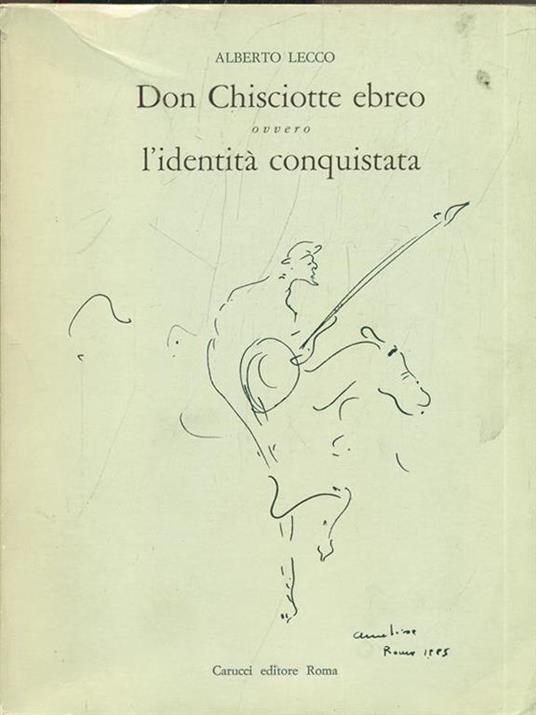 Don Chisciotte ebreo - Alberto Lecco - copertina