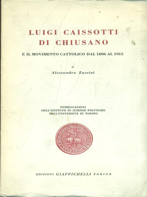 L. Caisotti di Chiusano