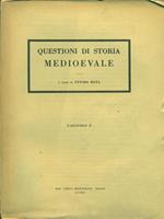 Questioni di storia medioevale fascicolo II