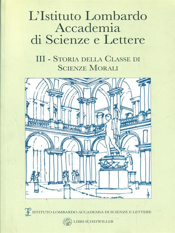 L' Istituto Accademia di Scienze e Lettere