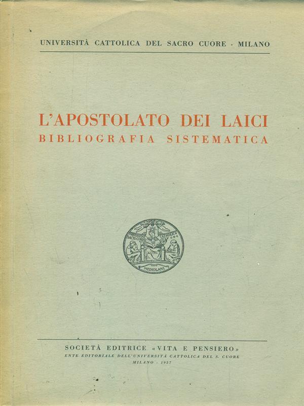 L' apostolato dei laici