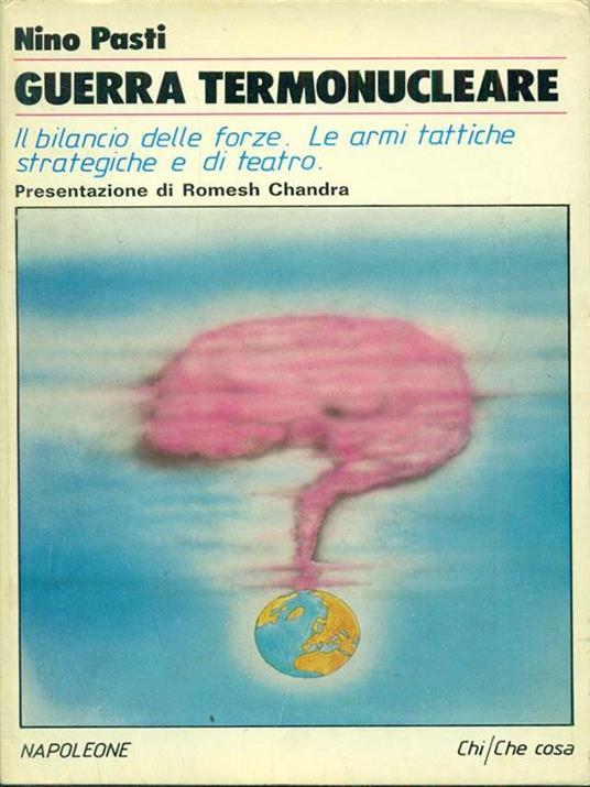 Guerra termonucleare - Nino Pasti - copertina