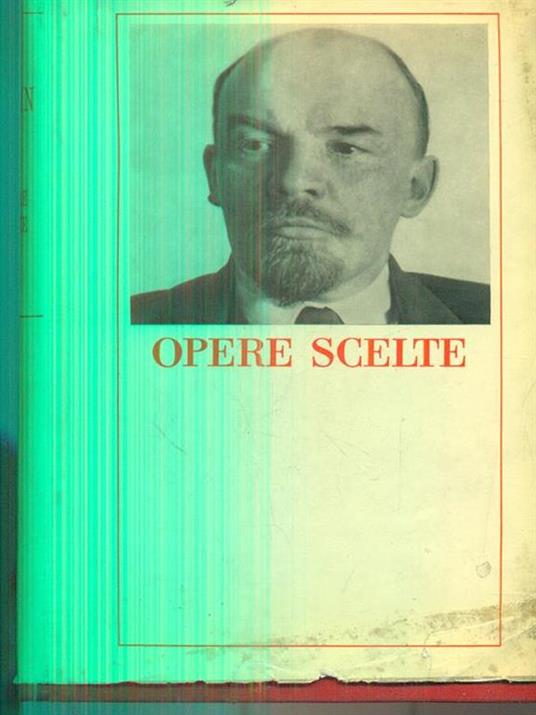 Opere scelte - Lenin - copertina