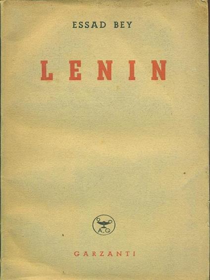 Lenin - Essad Bey - copertina