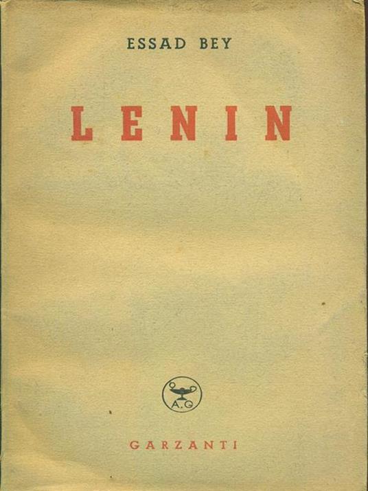 Lenin - Essad Bey - copertina