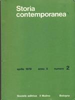 Storia contemporanea X/2 aprile 1979
