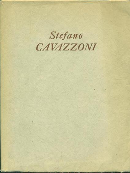 Stefano Cavazzoni - Stefano Cavazzoni - copertina