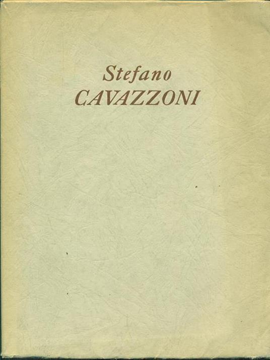 Stefano Cavazzoni - Stefano Cavazzoni - copertina