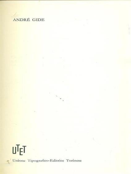André Gide - André Gide - copertina