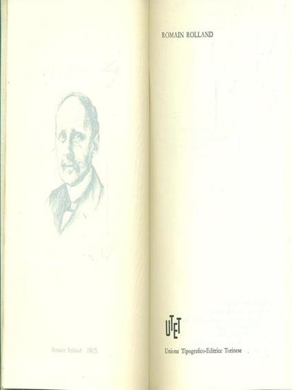 Premio Nobel 1915: Rolland - copertina