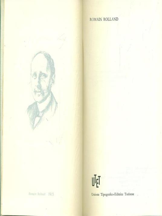 Premio Nobel 1915: Rolland - copertina