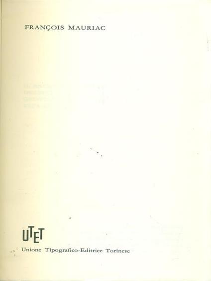 Opere Mauriac - François Mauriac - copertina