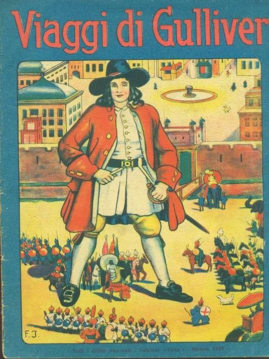 Viaggi di Gulliver - copertina