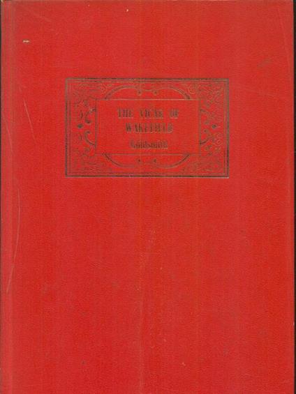 The vicar of Wakefield - Oliver Goldsmith - copertina