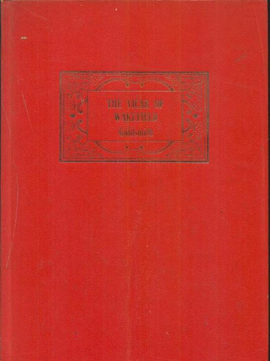 The vicar of Wakefield - Oliver Goldsmith - copertina