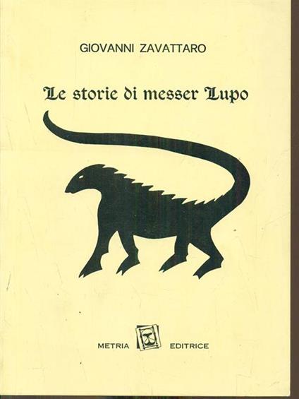 Le storie di messer Lupo - copertina