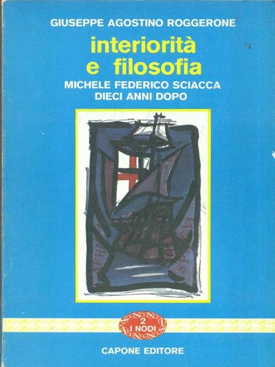 Interiorità e filosofia - copertina