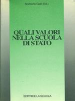 Quali valori nella scuola di stato