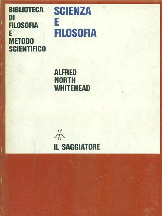 Scienza e filosofia - Alfred North Whitehead - copertina