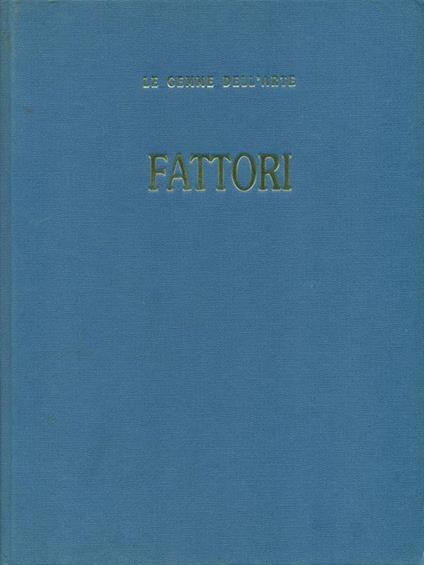 Fattori - copertina
