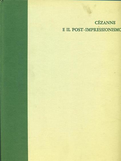 Cezanne e il post-impressionismo - copertina