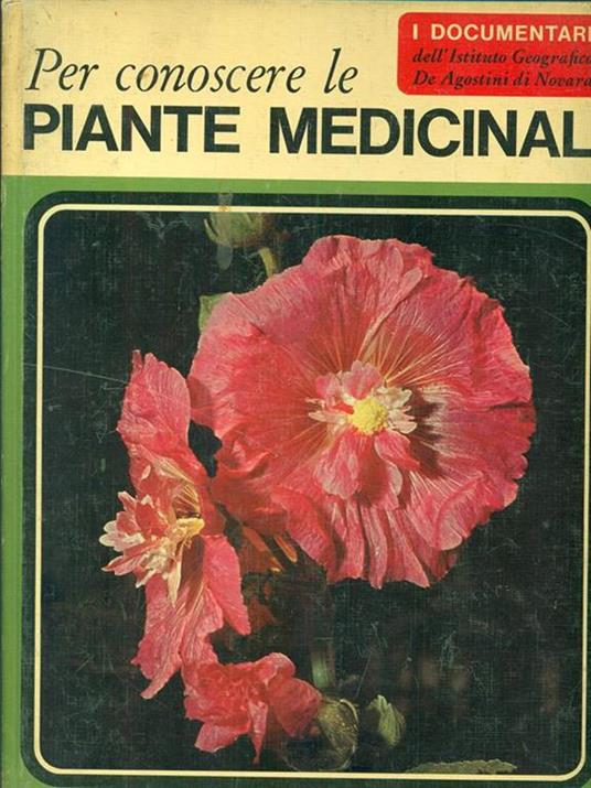 Per conoscere le piante medicinali - Carlo D'Andreta - copertina